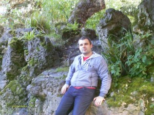 Ricky in countryside