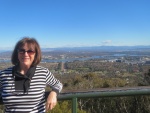 A view of Canberra from the Mt Ainslie lookout.